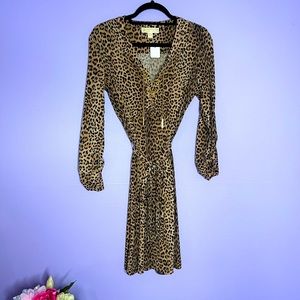Michael Kors animal print dress.